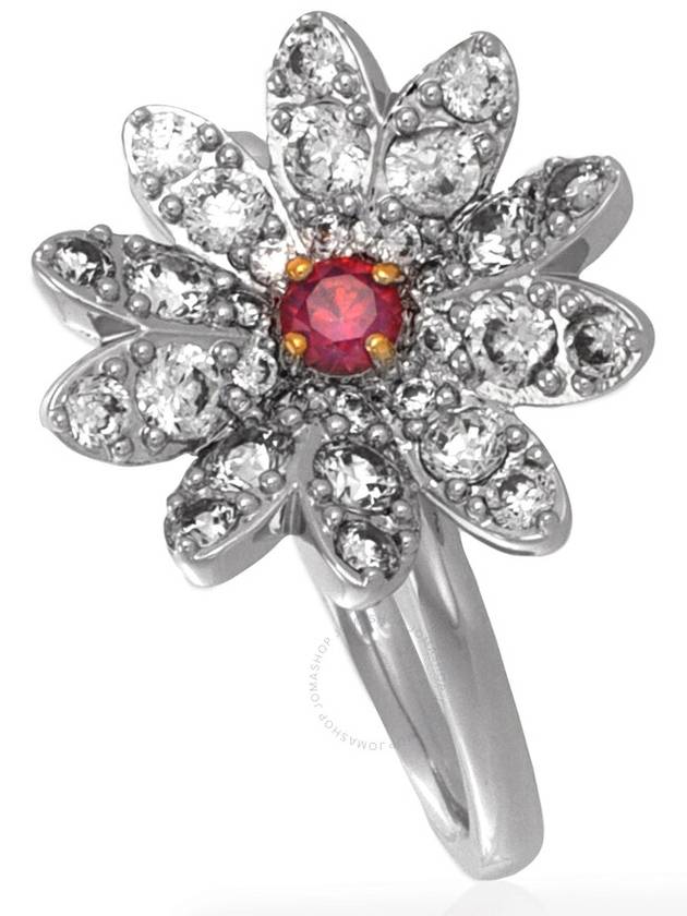 Swarovski Eternal Flower Mixed Metal Ring, Size 55 - SWAROVSKI - BALAAN 1