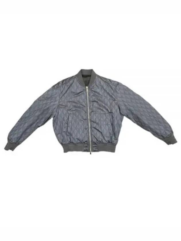 Men's CD Diamond Bomber Jacket Grey - DIOR - BALAAN 2