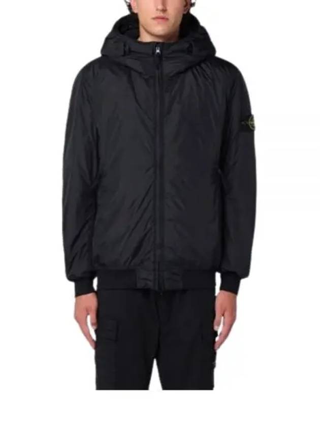 Crinkle Reps R NY Padding Black - STONE ISLAND - BALAAN 2