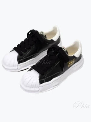 Blakey leather sneakers shoes A06FW702 black - MIHARA YASUHIRO - BALAAN 1