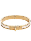 Mini Click Kelly Bracelet Women Gold Cream H200004F 85PM - HERMES - BALAAN 1