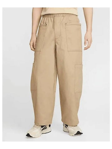 Life Utility Baggy Pants Beige - NIKE - BALAAN 1