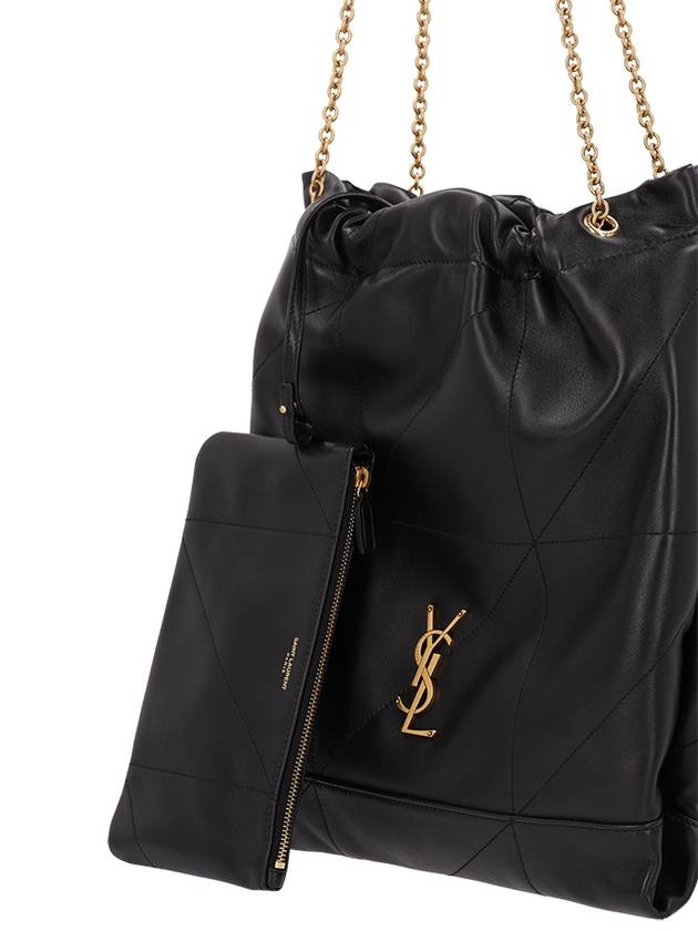 Jamie 4 3 Pochon Shoulder Bag Black - SAINT LAURENT - BALAAN 4