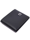 Gancini Logo Half Wallet Black - SALVATORE FERRAGAMO - BALAAN 6