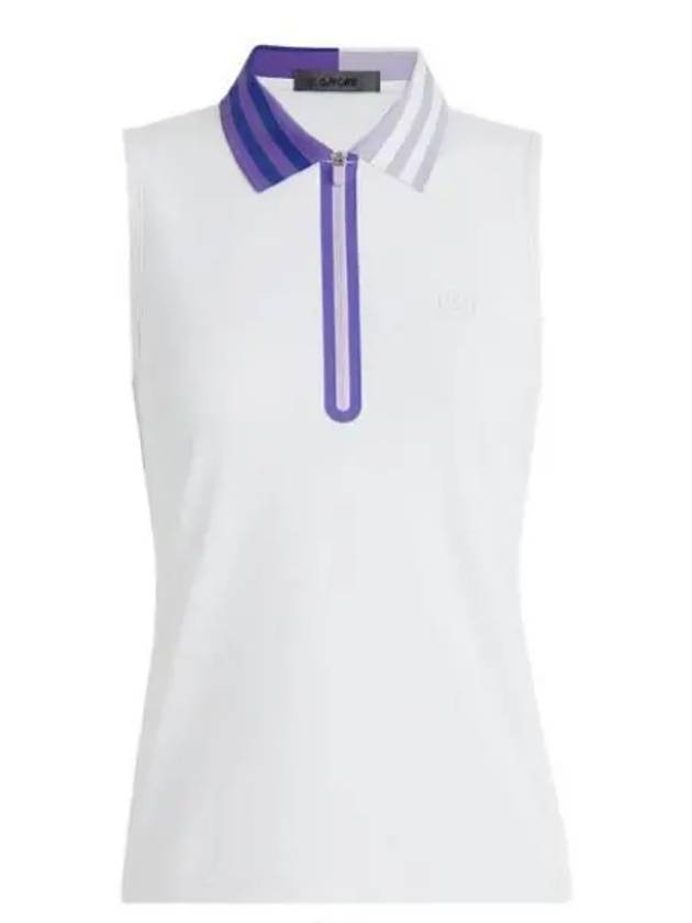 G FORE 24 QUARTER ZIP TECH PIQUE SLEEVELESS POLO GLP000019 SNO Women s Piqu Logo - G/FORE - BALAAN 1