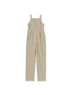 Wool hairline tweed overalls A22AT05DT TOP IVORY - AURALEE - BALAAN 1