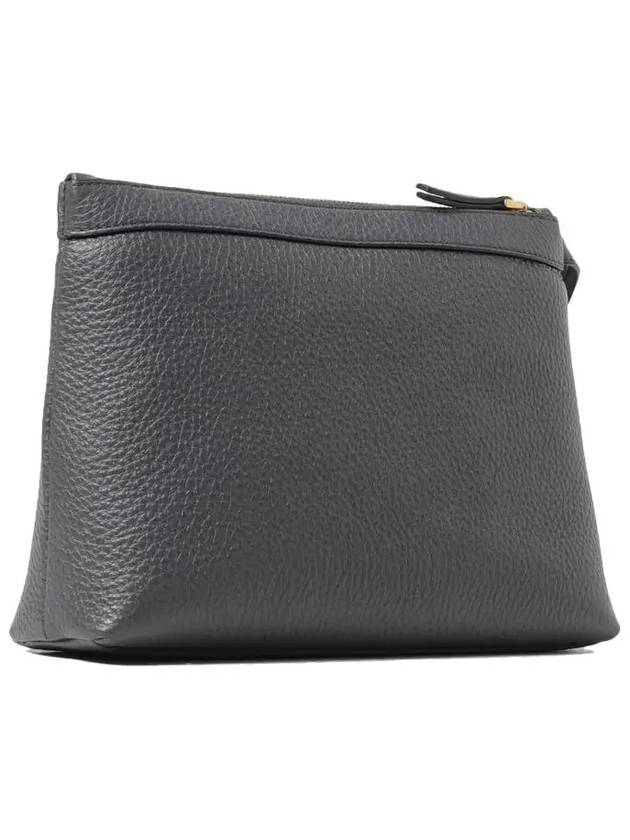 Beauty Pouch Bag Grey - THOM BROWNE - BALAAN 4