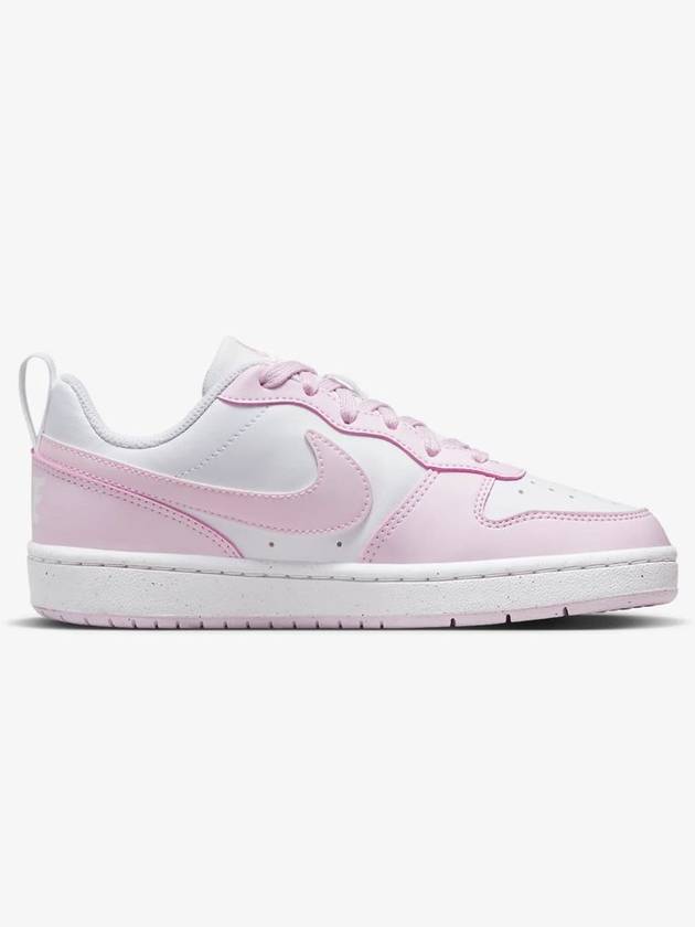 Court Borough Recraft Low Top Sneakers White Pink - NIKE - BALAAN 4