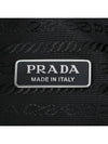 Triangle Logo Re-Nylon Cross Bag Black - PRADA - BALAAN 10