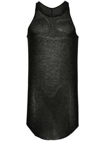 Rick Owens Basic Fine-Ribbed Tank Top - RICK OWENS - BALAAN 1