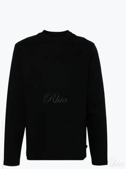 Ace Mock Neck Long Sleeve T-Shirt Black - J.LINDEBERG - BALAAN 2