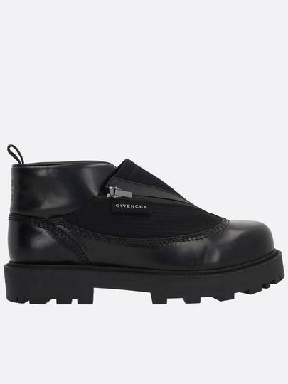 Storm Zippper Ankle Boots Black - GIVENCHY - BALAAN 2