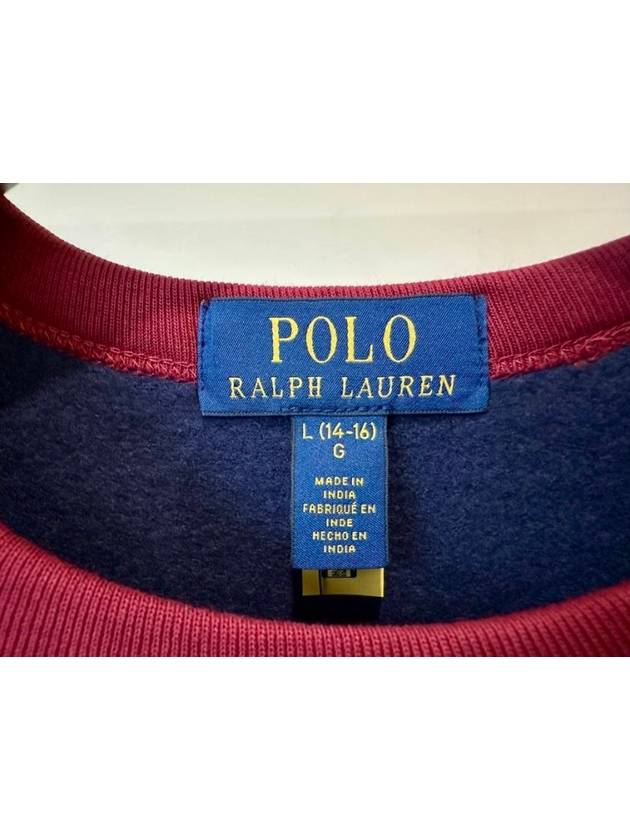 Kids Sweatshirt 323952470001 Navy Girls L 14 16Y XL 18 20Y - POLO RALPH LAUREN - BALAAN 4