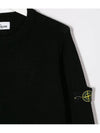 Kids Waffen Crew Neck Knit Black 7116506A1 V0029 - STONE ISLAND - BALAAN 4