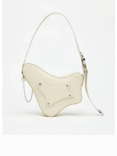 Women's Guitar Shoulder Bag Cream - ANDERSSON BELL - BALAAN 2