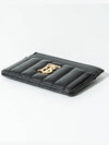 Quilted Leather Lola Card Case Black Light Gold - BURBERRY - BALAAN 4