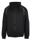 Shadow Mesh Hooded Jacket Black - STONE ISLAND - BALAAN 2