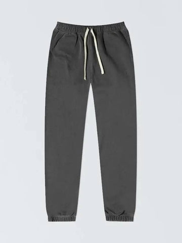 Men s Black Vintage Washing Sweatpants NCOS AW22 J 3 BLACK - NIGEL CABOURN - BALAAN 1