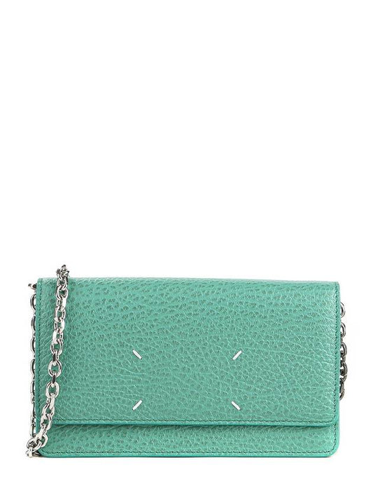 Stitch Large Chain Long Wallet Green - MAISON MARGIELA - BALAAN 2