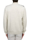 Bridge Hybrid Knit Sweater Light Grey Melange - J.LINDEBERG - BALAAN 6