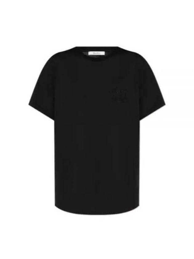 Mango Short Sleeve T-Shirt Black - MAX MARA - BALAAN 2