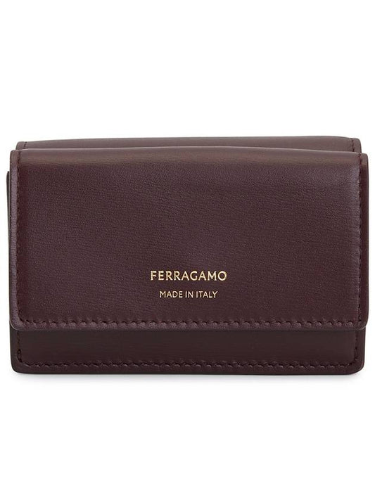 Ferragamo men s half wallet 66 1337 DARK BAROL 0770116 - SALVATORE FERRAGAMO - BALAAN 1