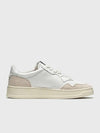 Medalist Suede Low Top Sneakers White - AUTRY - BALAAN 7