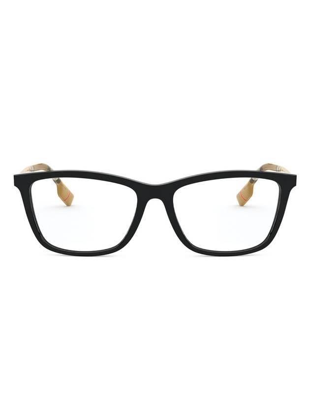 Eyewear Emerson Square Glasses Black - BURBERRY - BALAAN 1