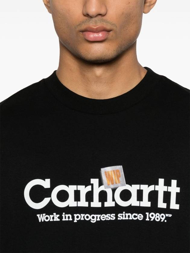 CARHARTT WIP S/S LABEL SCRIPT T-SHIRT - CARHARTT WIP - BALAAN 4