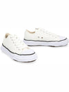 Peterson23 OG Sole Canvas Low Top Sneakers White - MAISON MIHARA YASUHIRO - BALAAN 4