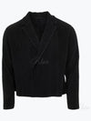 Tailored Pleated 2 Jacket Black - ISSEY MIYAKE - BALAAN 2