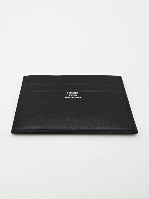 Citizen Twill Card Wallet Black - HERMES - BALAAN 7