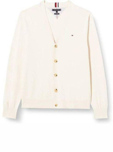 Cardigan MW31214 YBH White - TOMMY HILFIGER - BALAAN 1