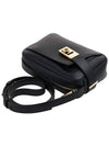 Calfskin Leather Camera Shoulder Bag Black - SALVATORE FERRAGAMO - BALAAN 5