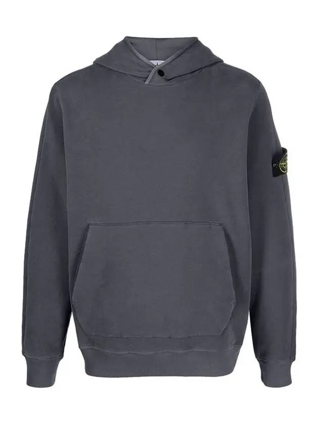 Compass Logo Patch Hoodie Grey - STONE ISLAND - BALAAN 2