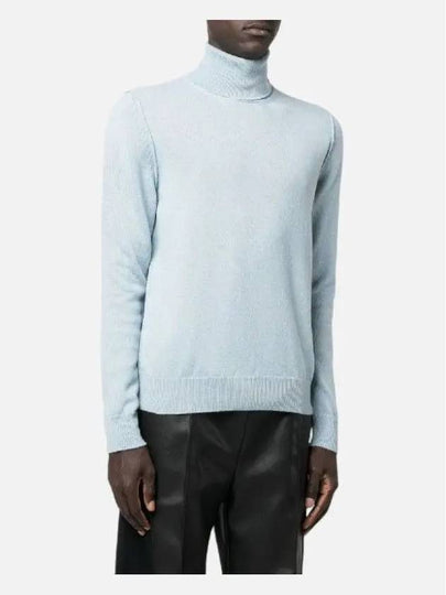 Cashmere Turtleneck Powder Blue - MAISON MARGIELA - BALAAN 2