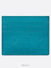 Card Wallet Blue Dior Gravity Leather - DIOR - BALAAN 2