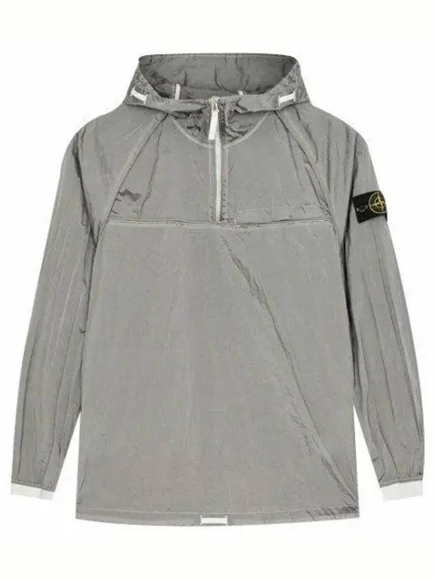 Men's Waffen Patch Metal Nylon Anorak Ice - STONE ISLAND - BALAAN 2