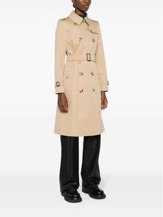 Long Chelsea Heritage Trench Coat Beige - BURBERRY - BALAAN 3