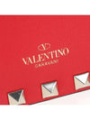 Rockstud Flap Clutch Bag Red - VALENTINO - BALAAN 9