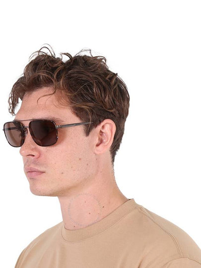 Michael Kors Glasgow Dark Brown Navigator Men's Sunglasses MK1133J 102373 60 - MICHAEL KORS - BALAAN 2