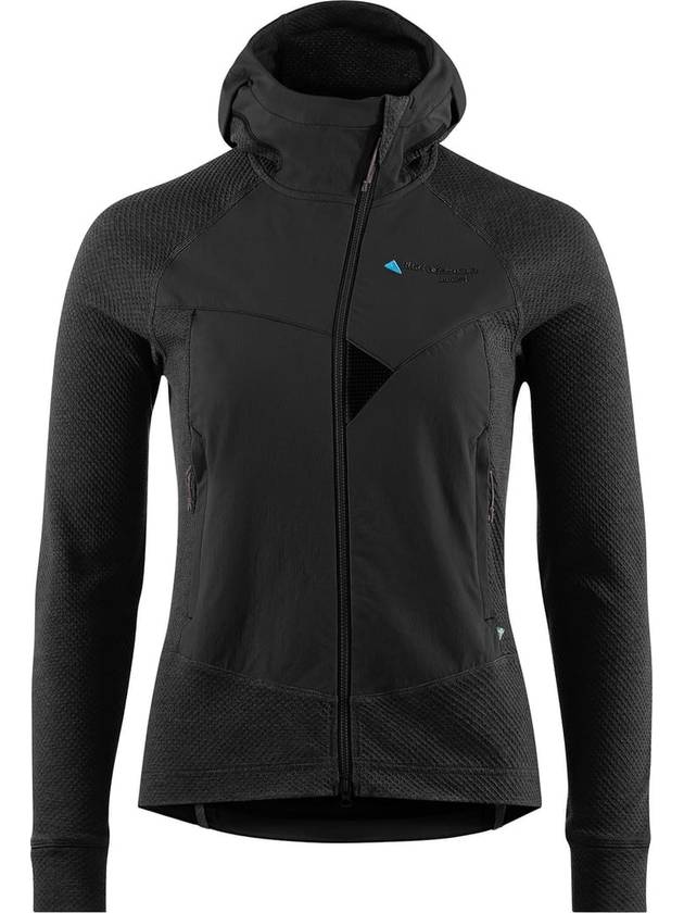 Women's Sigyn Half Zip Sweatshirt Raven - KLATTERMUSEN - BALAAN 2