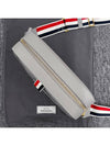 Pebble Grain Diagonal Cross Bag Light Grey - THOM BROWNE - BALAAN 7