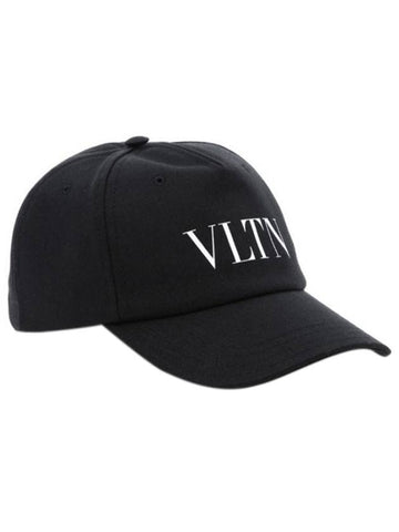 Logo Cap Black - VALENTINO - BALAAN 1