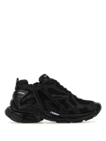 WoMen's Runner Low Top Sneakers Black - BALENCIAGA - BALAAN 1