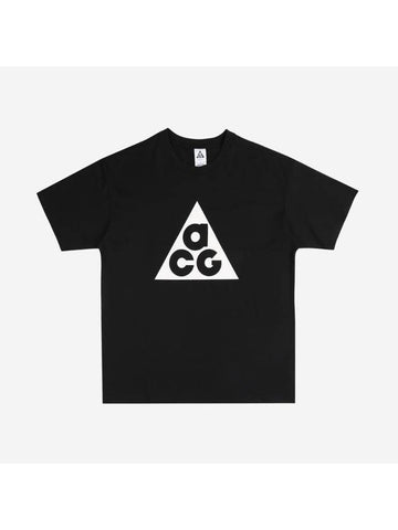 ACG HBR Short Sleeve T-Shirt Black Asia - NIKE - BALAAN 1