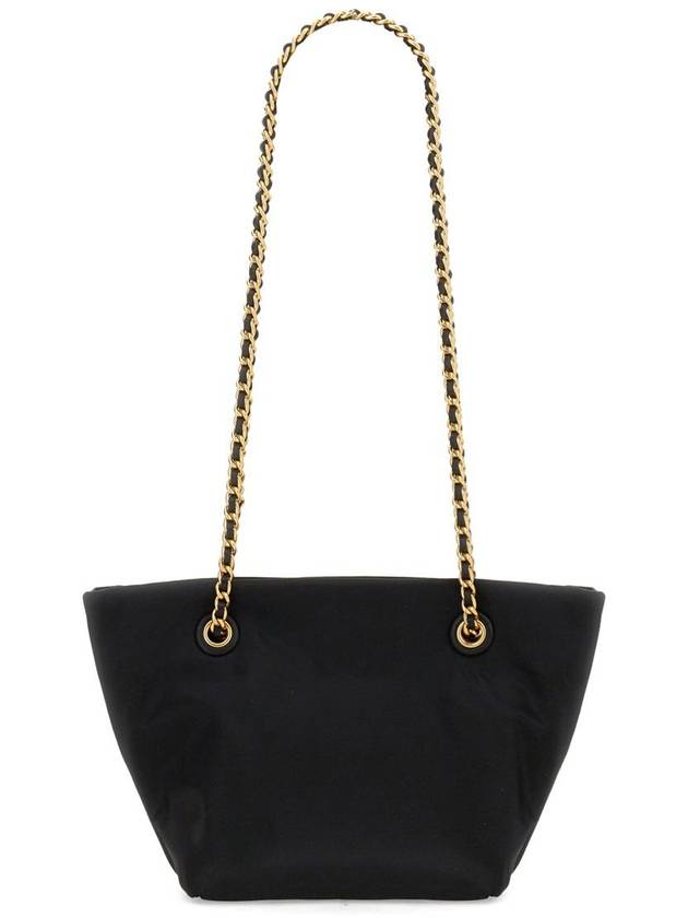 Women's Ella Nylon Tote Bag Black - TORY BURCH - BALAAN 4