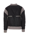 Stripped Cyclist Recycled Nylon Bomber Jacket Grey - VIVIENNE WESTWOOD - BALAAN 3