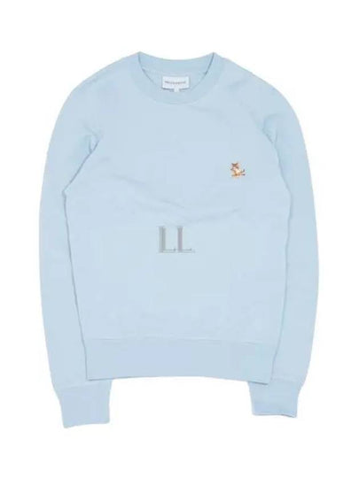 Chillax Patch Regular Sweatshirt Sky Blue - MAISON KITSUNE - BALAAN 2