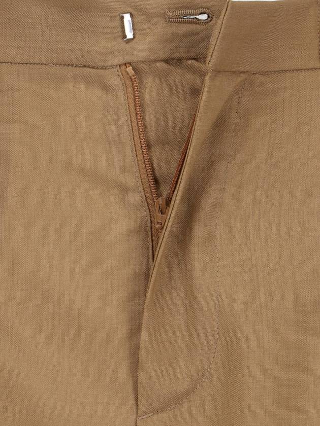 MM6 Maison Margiela Trousers Brown - MAISON MARGIELA - BALAAN 4